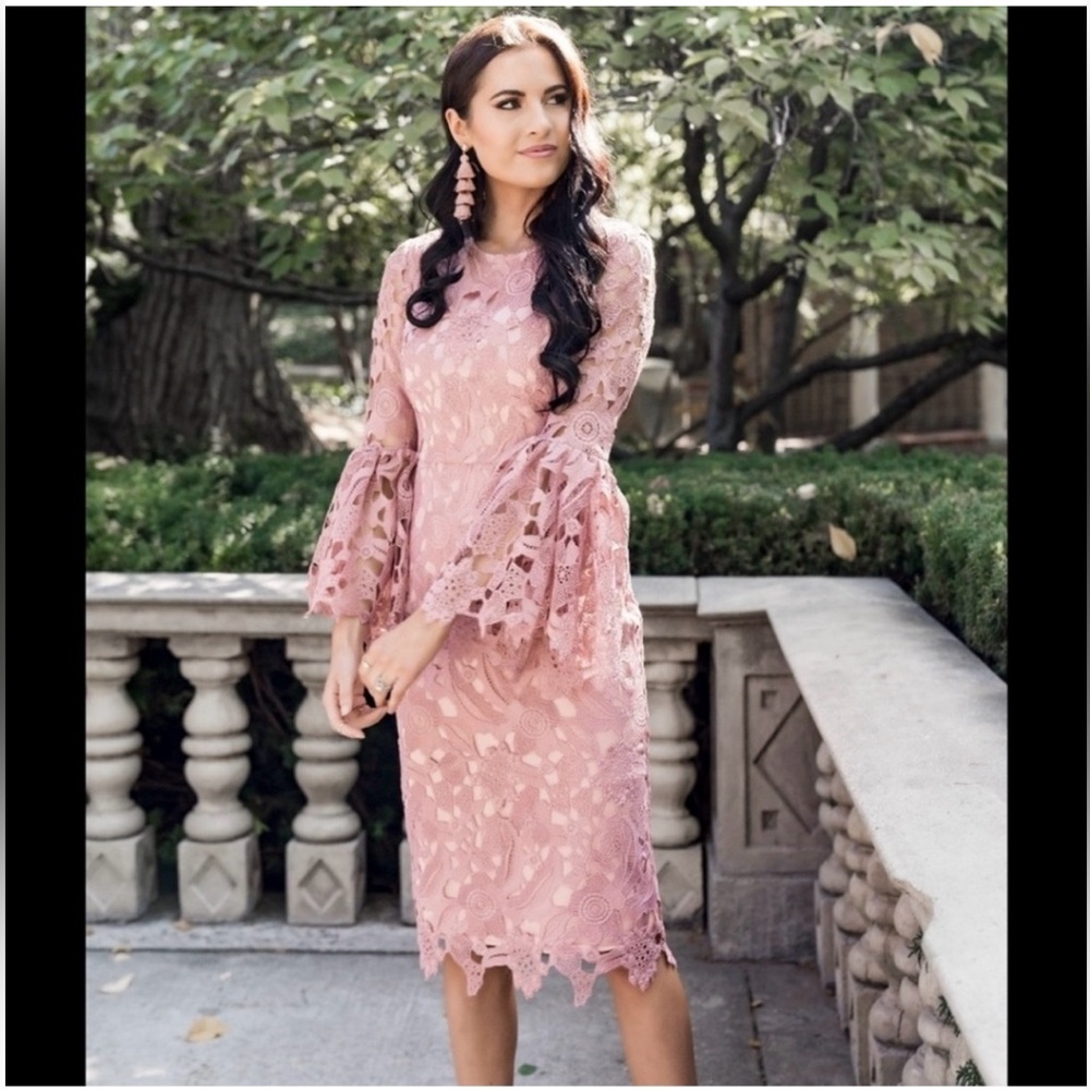 Rachel Parcell Lace Pencil midi dress